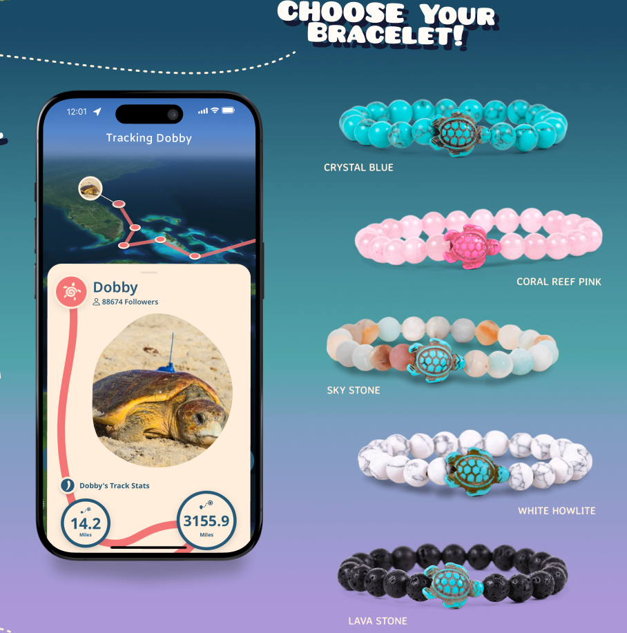 WildJourney™ Turtle Tracking Bracelet