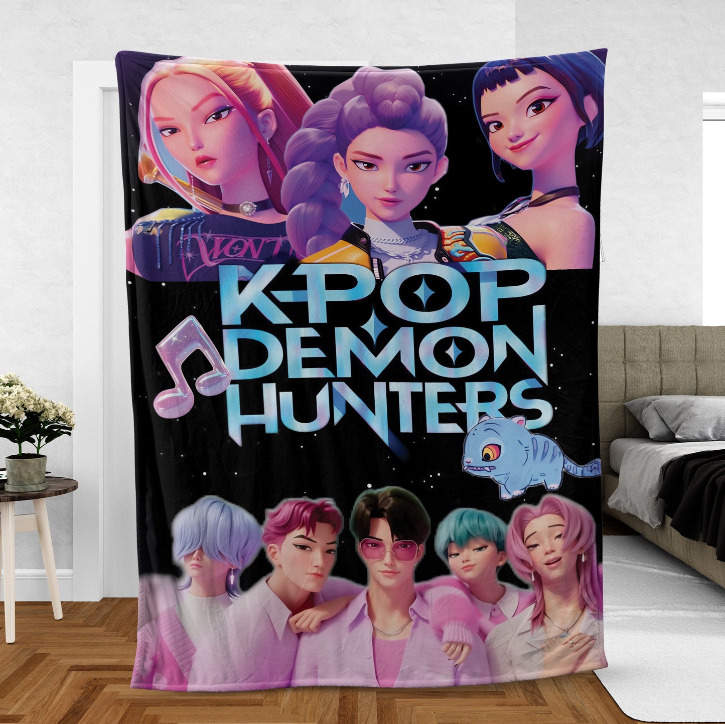WildJourney™ K-Pop Demon Hunter Star Team Blanket