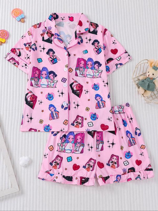 WildJourney™ K-Pop Demon Hunters Pajamas Set