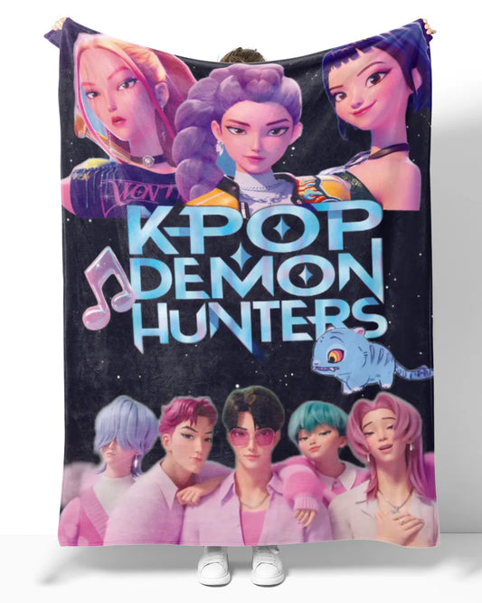 WildJourney™ K-Pop Demon Hunter Star Team Blanket
